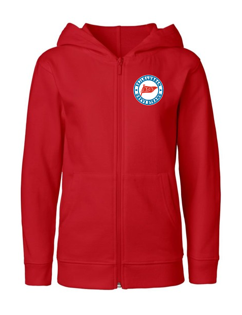 Hoodie m. lynlås - Børn